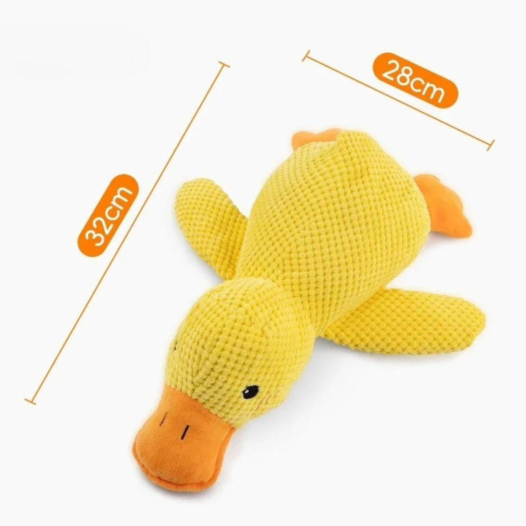 SnuggleQuack – RelaxDuck – Beruhigendes Quietschspielzeug gegen Stress
